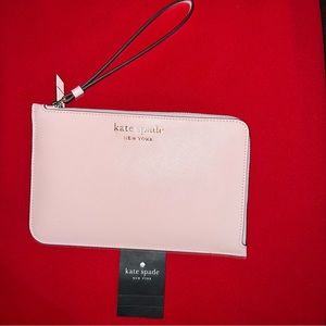 Kate Spade - Pink Wristlet NWT